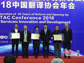 改革開放40年與語言服務創新發展論壇暨2018中國翻譯協會年會在京隆重召開